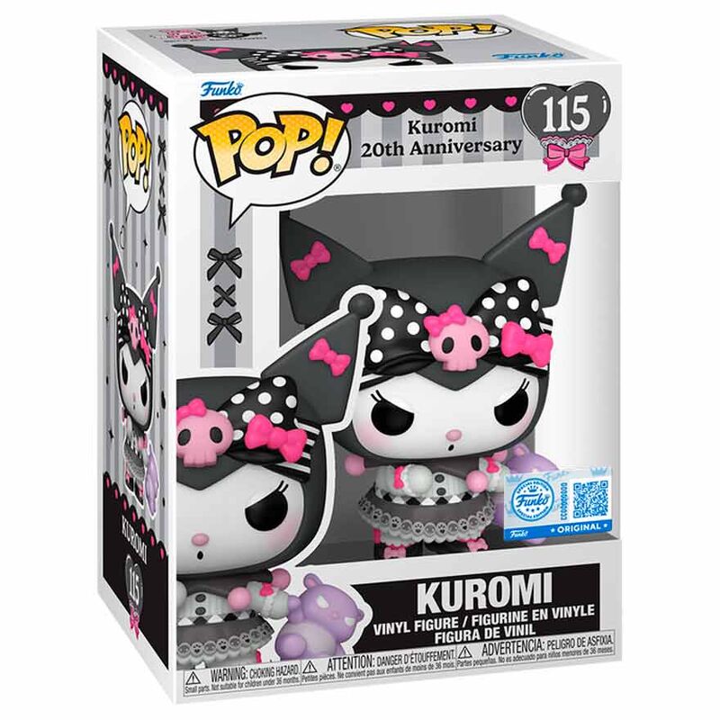 Figura POP exclusiva de Kuromi del 20 º aniversario