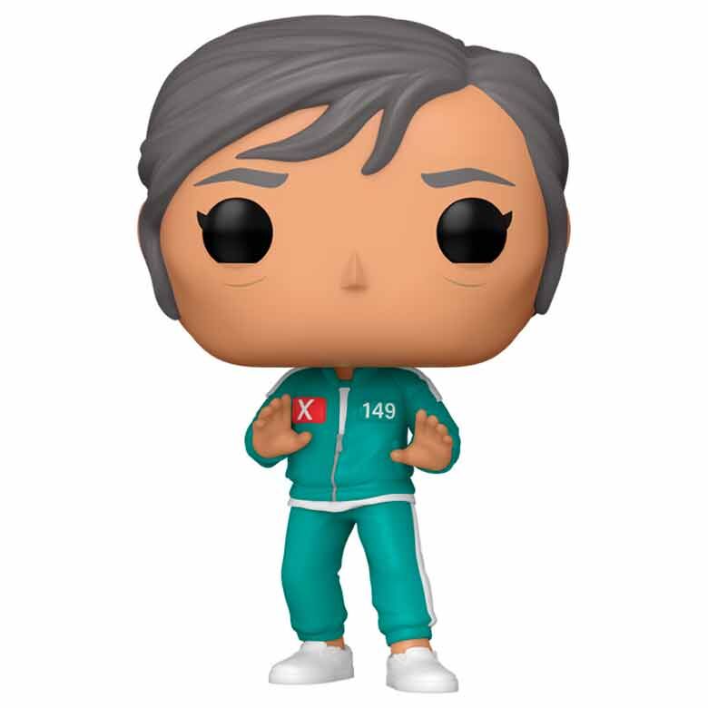 pop figure the squid game player 149: geum ja