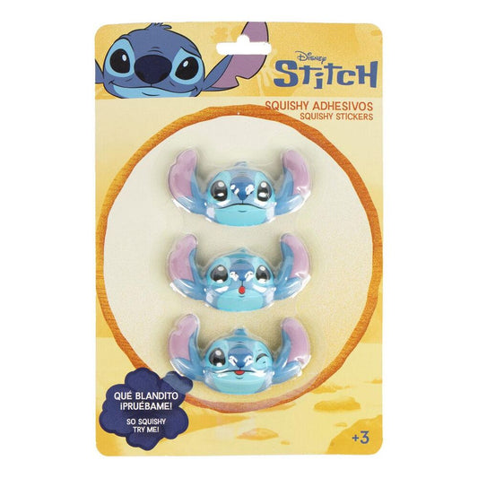 blister of disney stitch squishy stickers