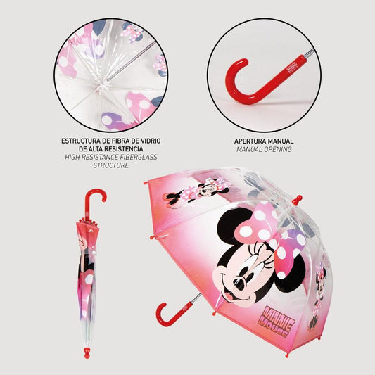 Myszka Minnie Disney Bubble Manualny parasol