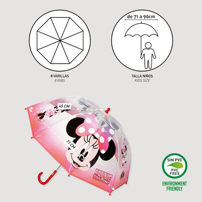 Myszka Minnie Disney Bubble Manualny parasol
