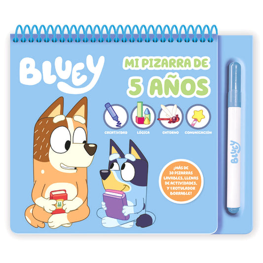 my blackboard activities 5 years bluey spanish