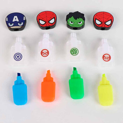 Zestaw 4 markerów Avengers Marvel różne kolory