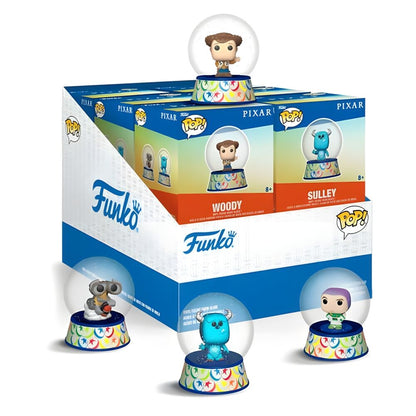 disney pixar mystery mini snow globe figure assortment