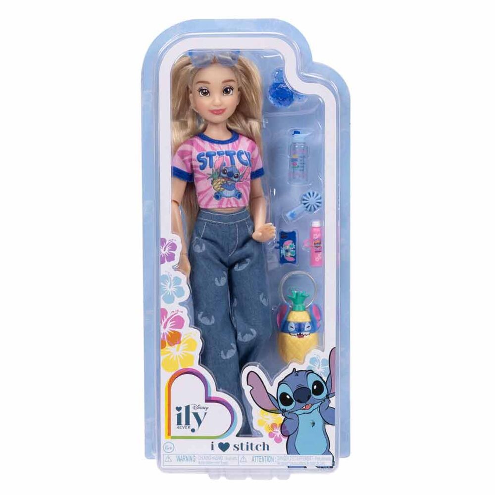 Bambola alla moda Stitch Disney ily 4Ever 25 cm