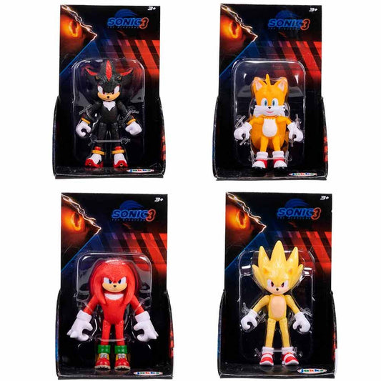 sonic the hedgehog 3 movie figure (6cm  assorted)