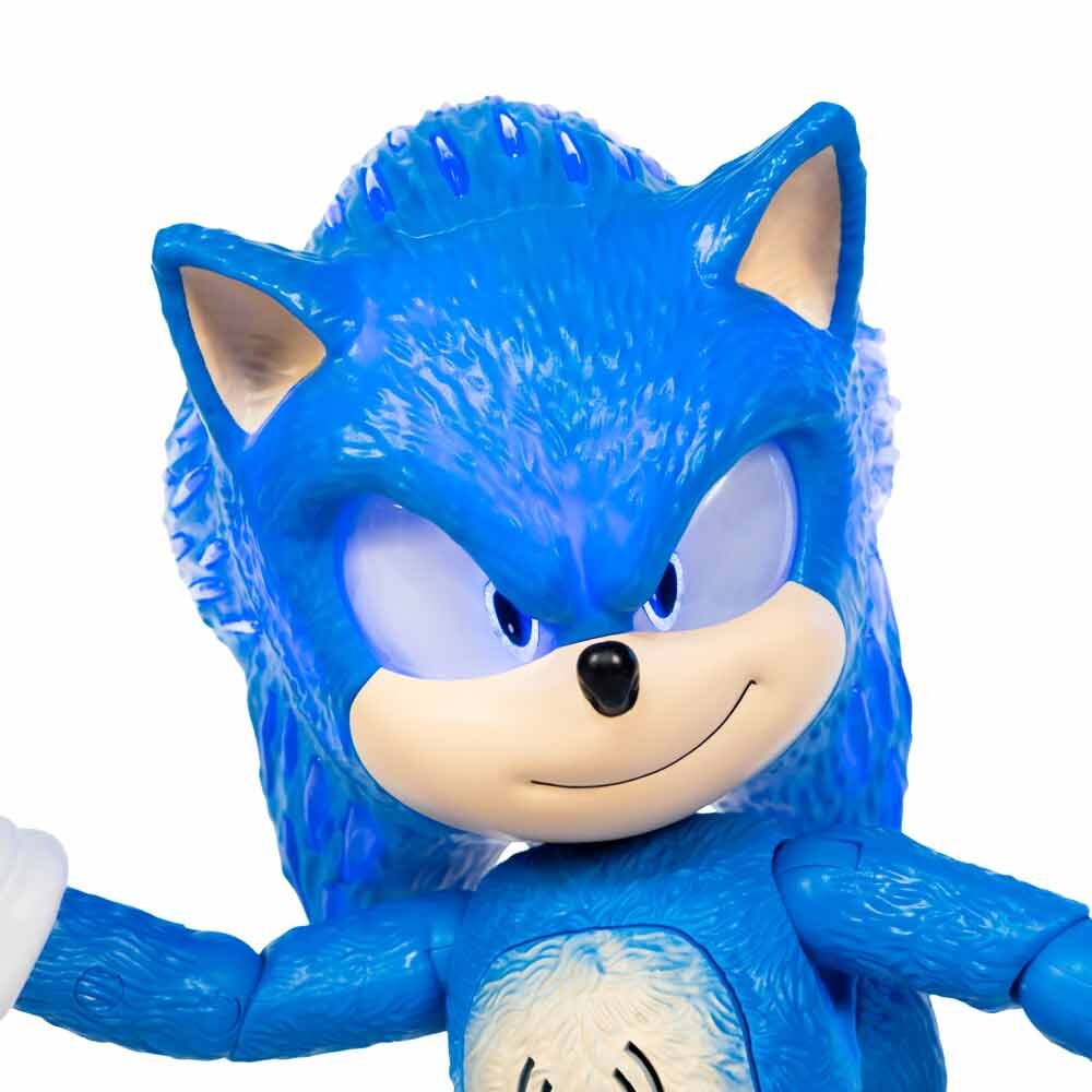 Interactive Sonic Figure from the Sonic the Hedgehog Movie 3, 35cm