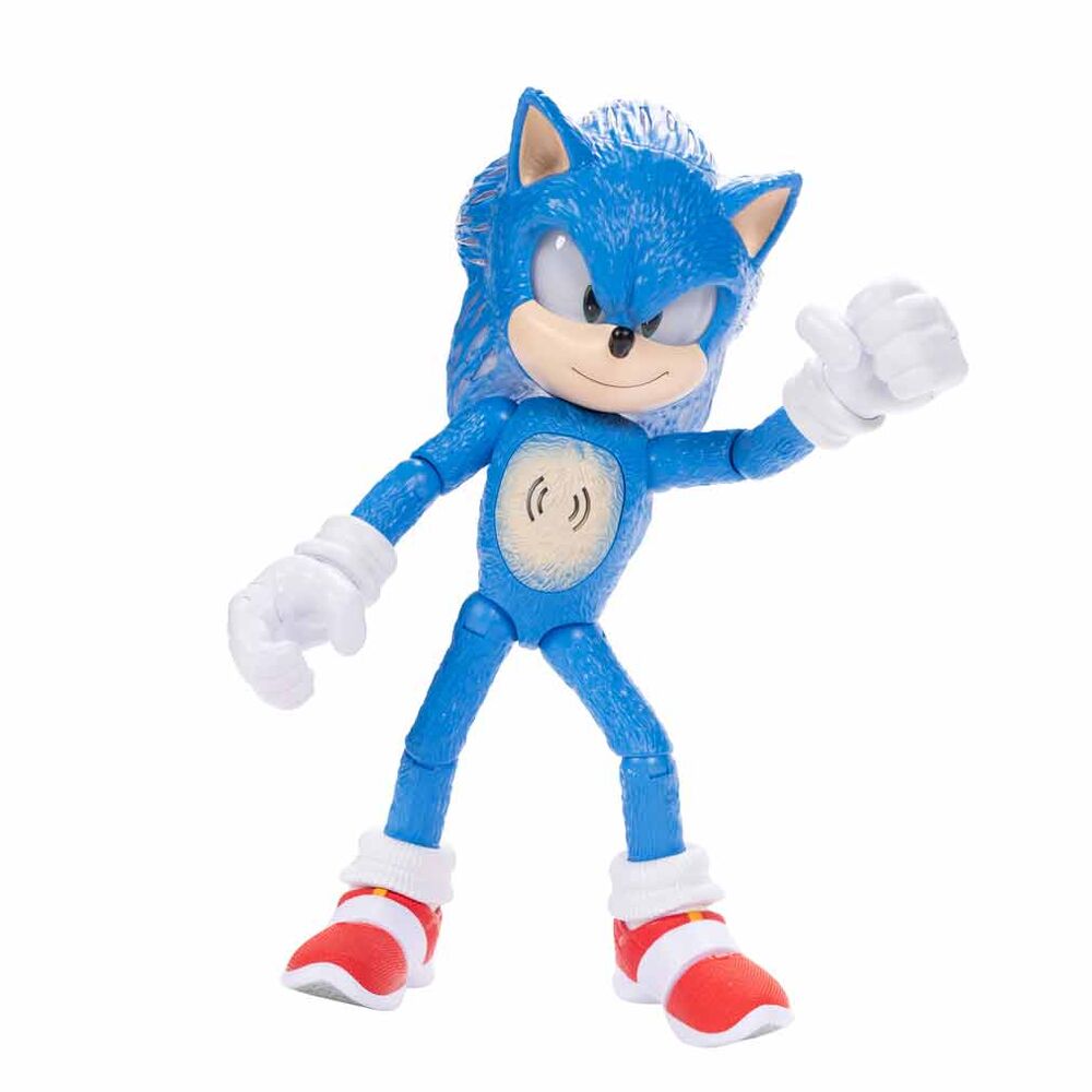 Interactive Sonic Figure from the Sonic the Hedgehog Movie 3, 35cm
