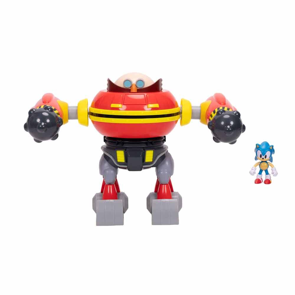 Dr Eggman Deluxe Sonic the Hedgehog Hammer Robot Playset