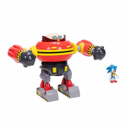 Dr Eggman Deluxe Sonic the Hedgehog Hammer Robot Playset