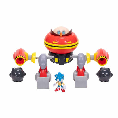 Dr Eggman Deluxe Sonic the Hedgehog Hammer Robot Playset