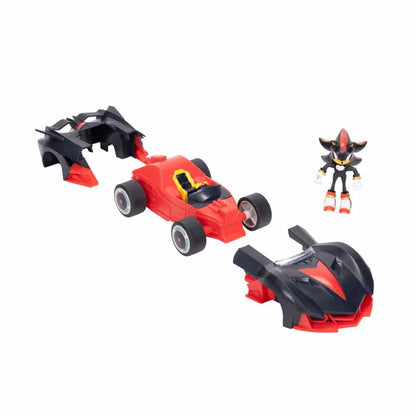 Sonic the Hedgehog Fahrzeug + Figur 7 cm  verschiedene Größen