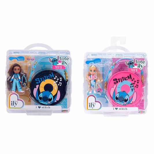Boneca + Stitch Disney Sortido "Eu te amo para sempre"