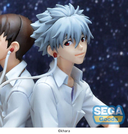 Figure Shinji & Kaworu Luminasta Kaworu Version Rebuild of Evangelion 17cm