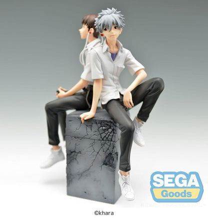 figure shinji & kaworu luminasta kaworu version rebuild of evangelion 17cm