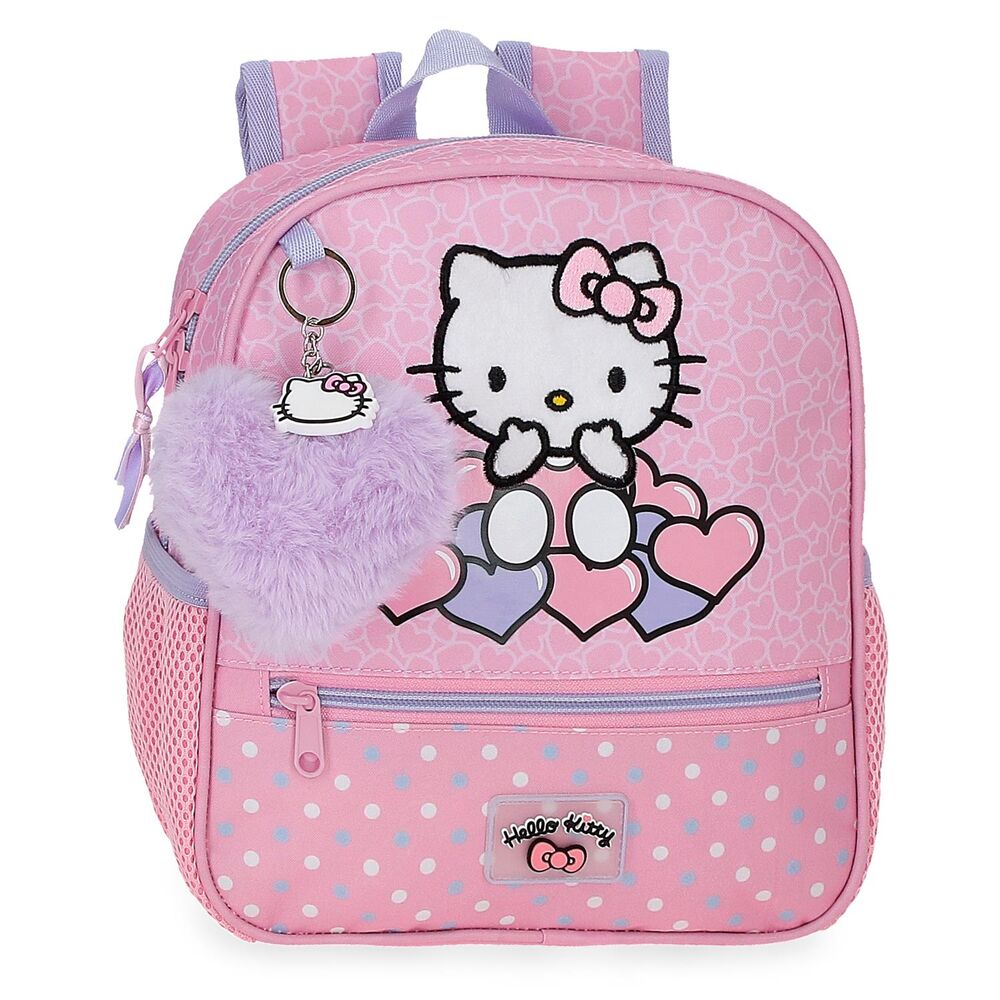 hearts & backpack dots hello kitty 25cm adaptable