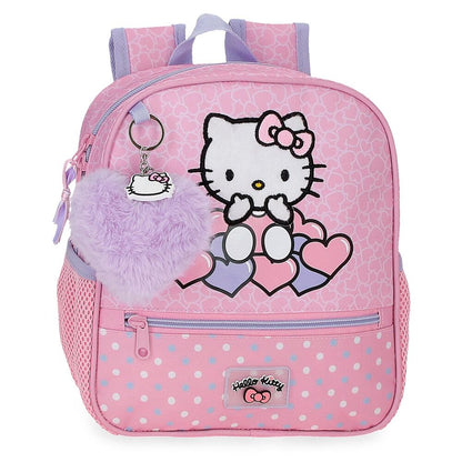 hearts & backpack dots hello kitty 25cm adaptable