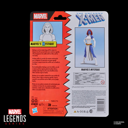 Figura da Mística dos X Men da Marvel 15 cm