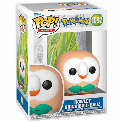 POP Figure Pokemon Rowlet Brindibou Bauz