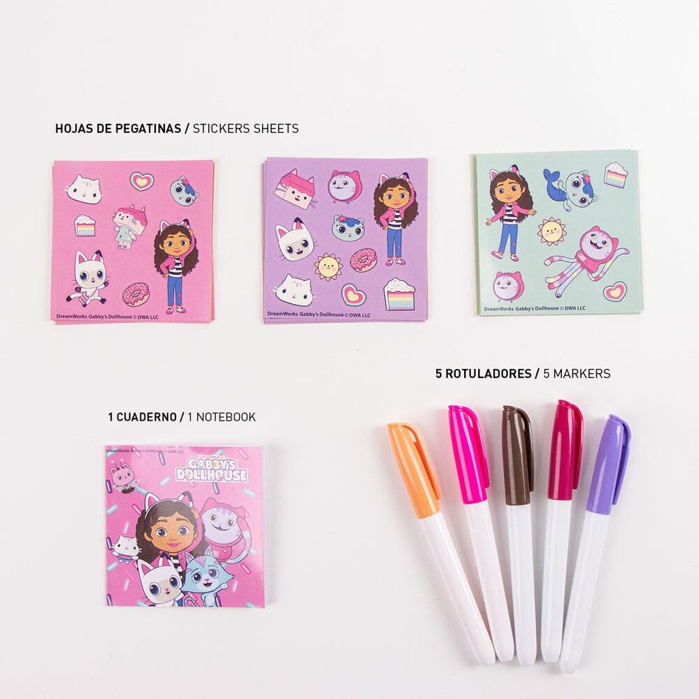 Gabby's Dollhouse DIY Backpack Set