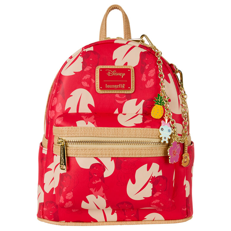 lilo & stich disney loungefly backpack 26cm