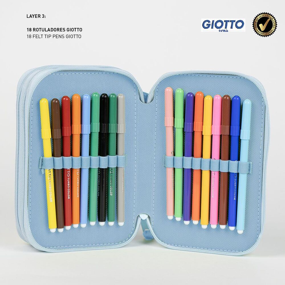Bluey Triple Pencil Case