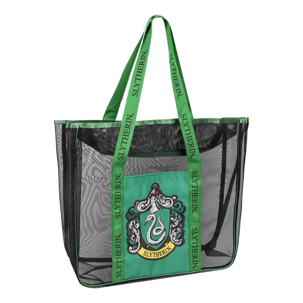 premium slytherin harry potter beach bag