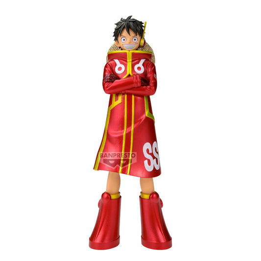 figure monkey d luffy the grandline series one piece dxf 16cm