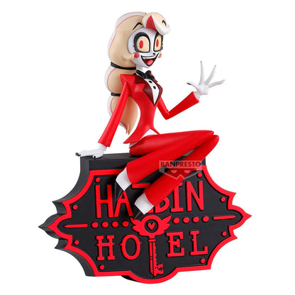 Figurka Charliego Morningstara w wersji A Monitor Top Figure Hazbin Hotel 14 cm