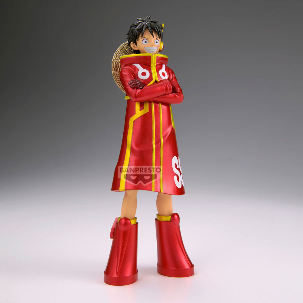 Figurka Monkey D Luffy The Grandline Series One Piece DXF 16 cm