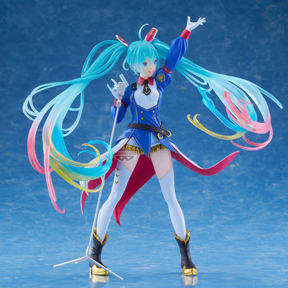 Banpresto Evolve Gundam Collaboration Miku 45th Anniversary Gundam x Hatsune Miku Figure 21cm