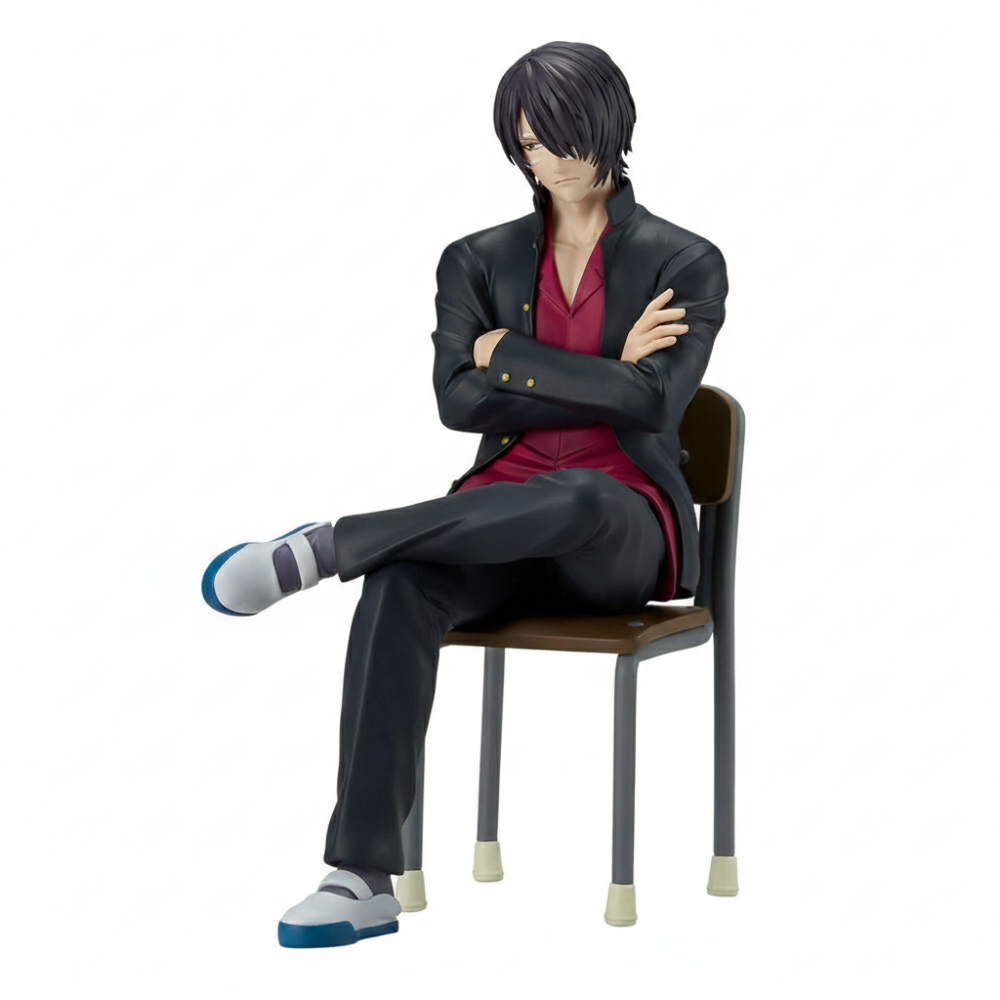 figure shinsuke takasugi mrginpachi's zany class gintama 15cm