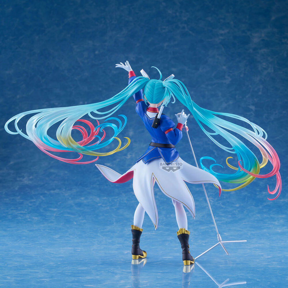Banpresto Evolve Gundam Collaboration Miku 45th Anniversary Gundam x Hatsune Miku Figure 21cm