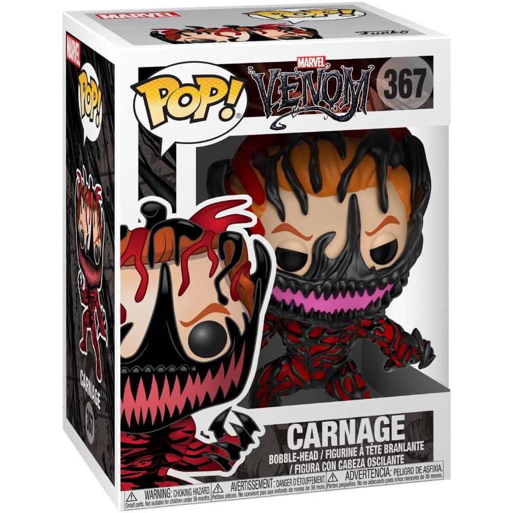 Figura POP de Venom Carnage Cletus Kasady de Marvel