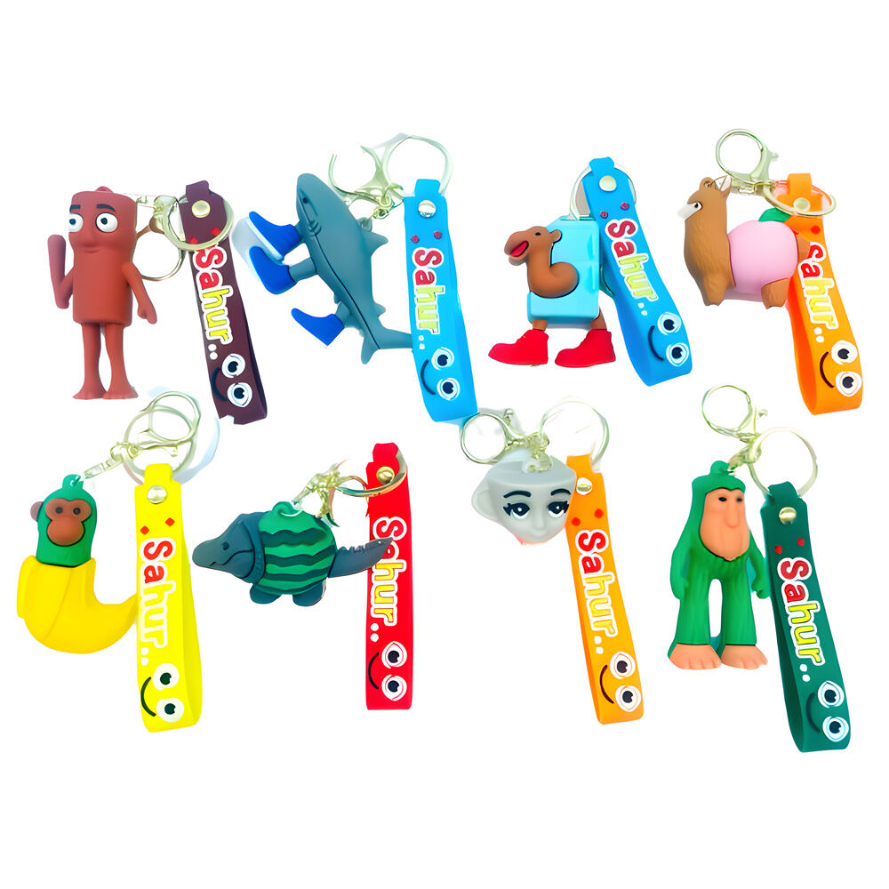 assorted italian brainrot keychains