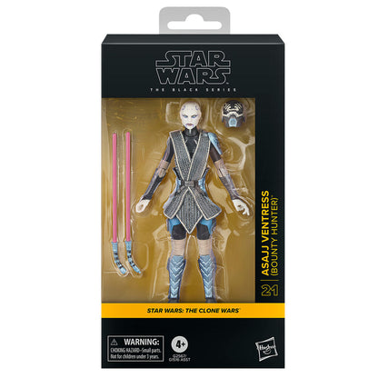 Figurine Asajj Ventress Chasseuse de primes Star Wars : L'Attaque des clones 15 cm