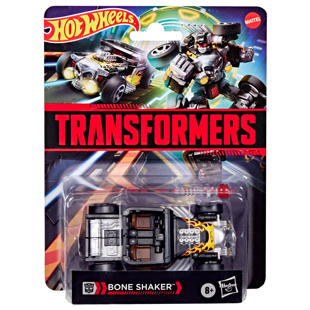 bone shaker transformers hot wheels car