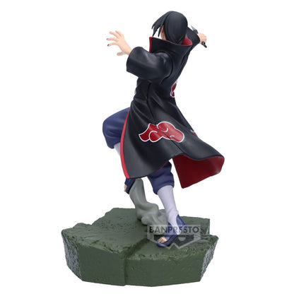 Figura de Itachi Uchiha em Batalha Combinada de Naruto Shippuden 16cm