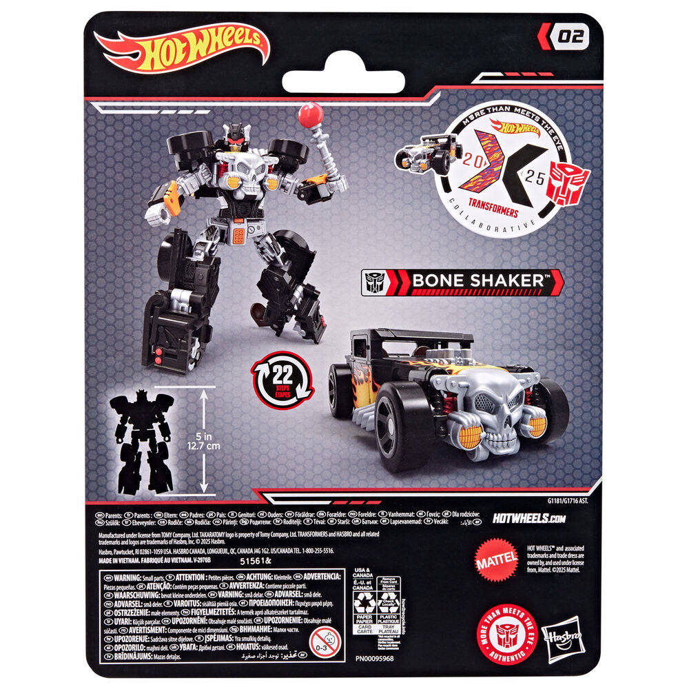 Bone Shaker Transformers Hot Wheels Car