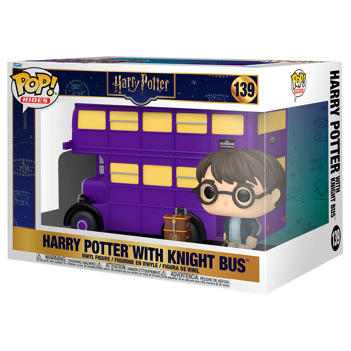 POP Rides Super Deluxe Harry Potter figure Harry Potter with Knight Bus