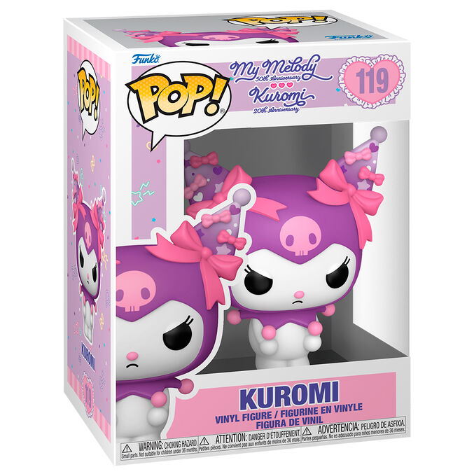 Figura POP de Kuromi Grumpy del 20 º aniversario de Hello Kitty