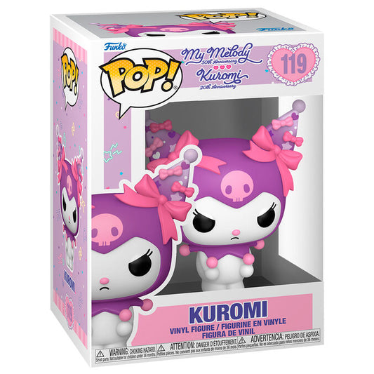 Figura POP de Kuromi Grumpy del 20 º aniversario de Hello Kitty