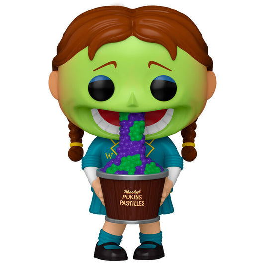 harry potter puking pastille girl pop figure