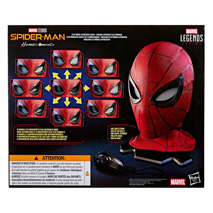 Maska elektroniczna Spider Man: Homecoming Seria Marvel Legends