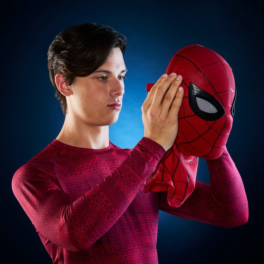 Maska elektroniczna Spider Man: Homecoming Seria Marvel Legends