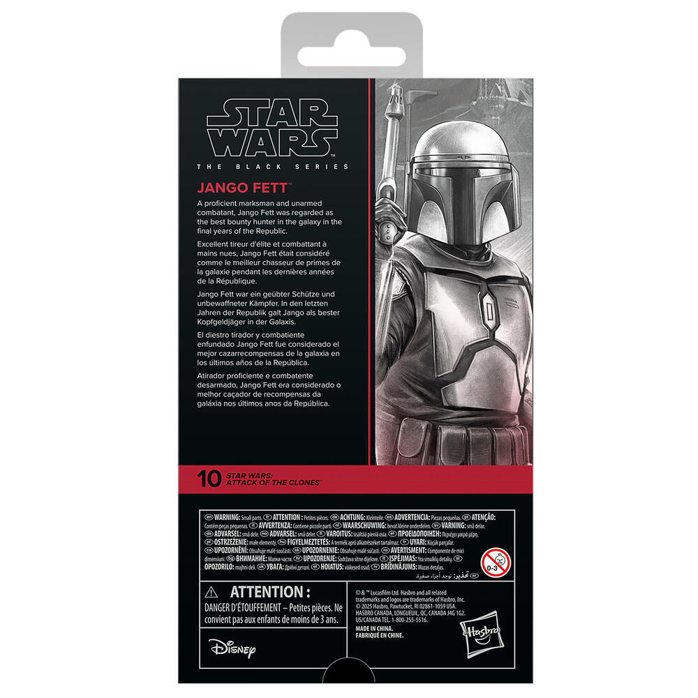 Jango Fett Figure Star Wars: Atak Klonów 15cm