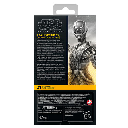 Figurine Asajj Ventress Chasseuse de primes Star Wars : L'Attaque des clones 15 cm