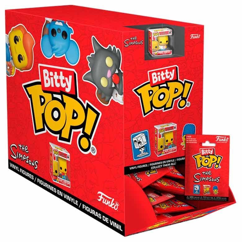 mystery bitty pop figure the simpsons assorted
