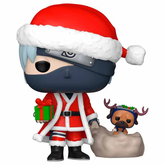 pop plus figure naruto shippuden kakashi hatake with pakkun holiday