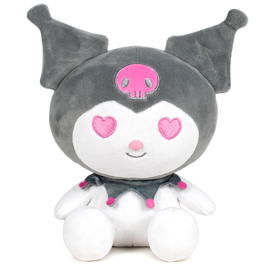 kuromi gray hello kitty plush 22cm